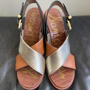 NWOT Sam Edelman open-toe sandal heels